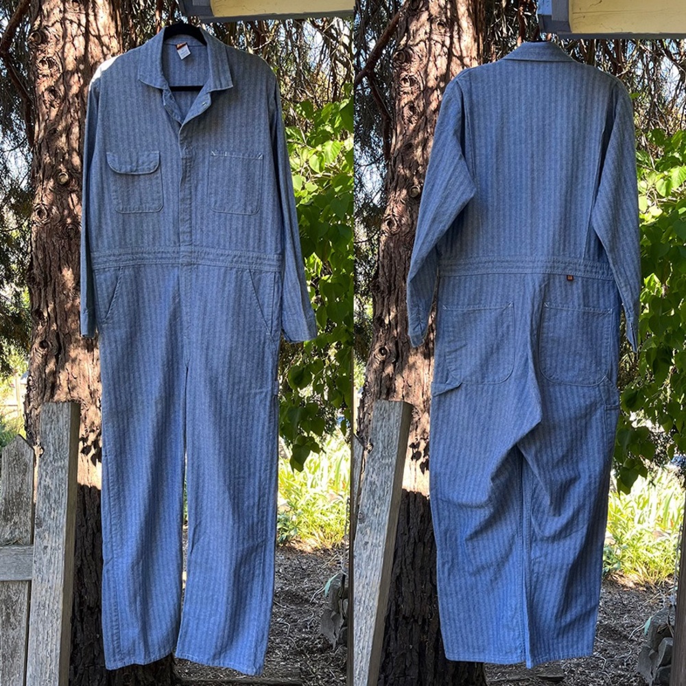 80'S Big Ben BIGBEN denim coveralls, men's XXL size, vintage / eaa512427 main image 0